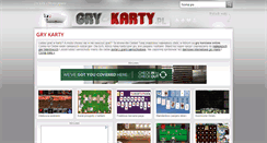 Desktop Screenshot of gry-karty.pl